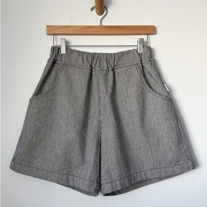 Le Bon Shoppe City Shorts - Navy Stripe